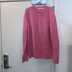 Helmut Lang Oversized Fuzzy Sweater